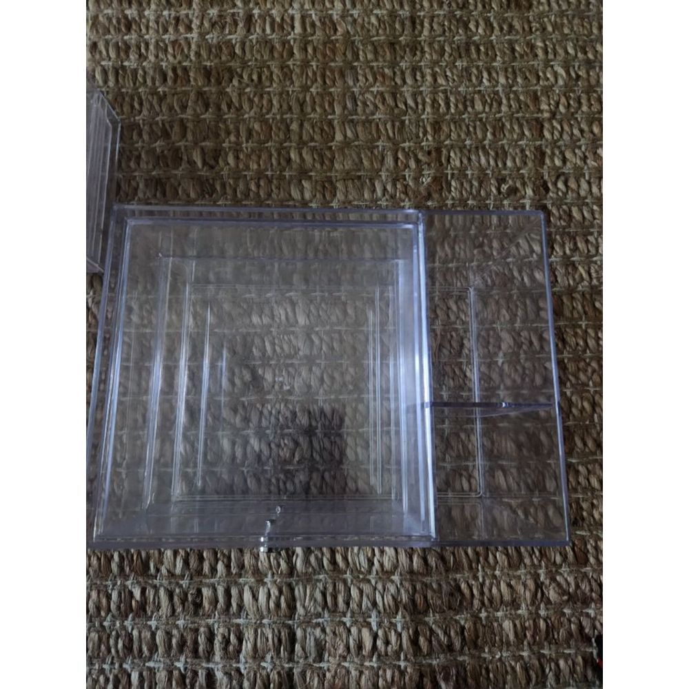 Seven Piece Unbranded Clear Acrylic Makeup Organizers/Storage One Size - Picture 9 of 10